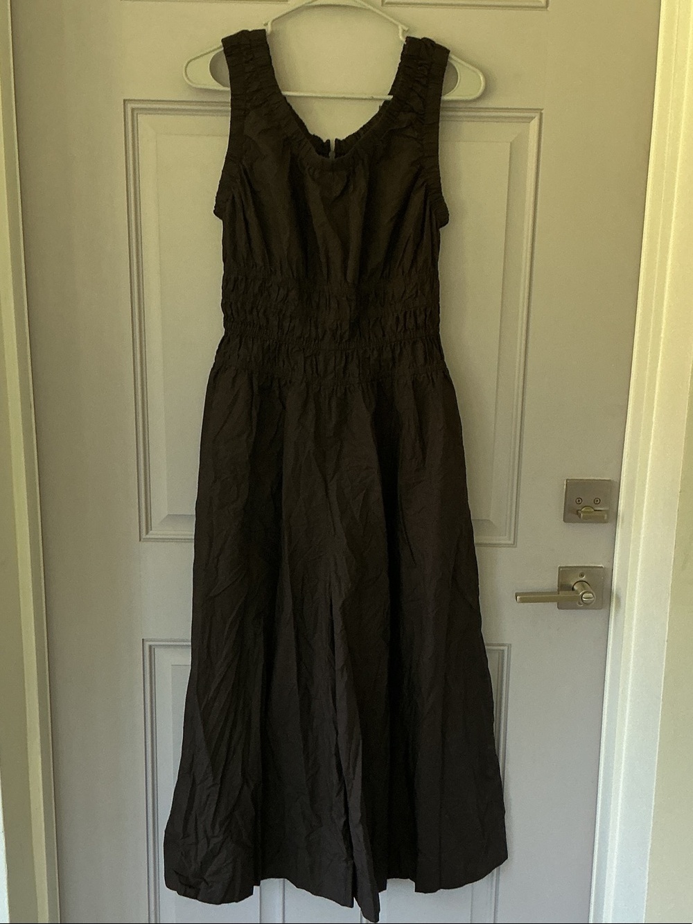 COS Black Sleeveless Maxi Jumpsuit